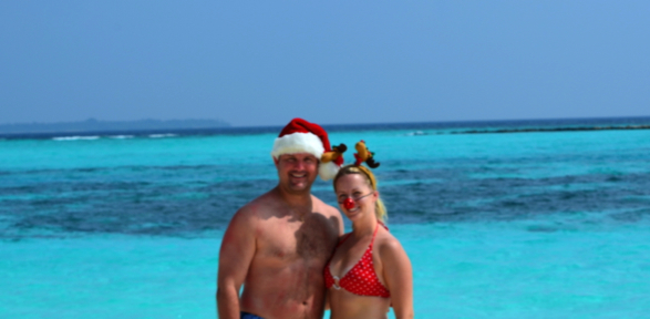 Merry Christmas from the Maldives!