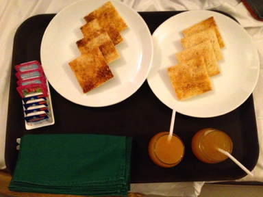 simple Hotel Octave breakfast